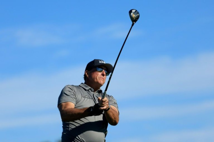 Phil Mickelson has sought a release to play in the first event of a controversial Saudi Arabia-financed golf tour