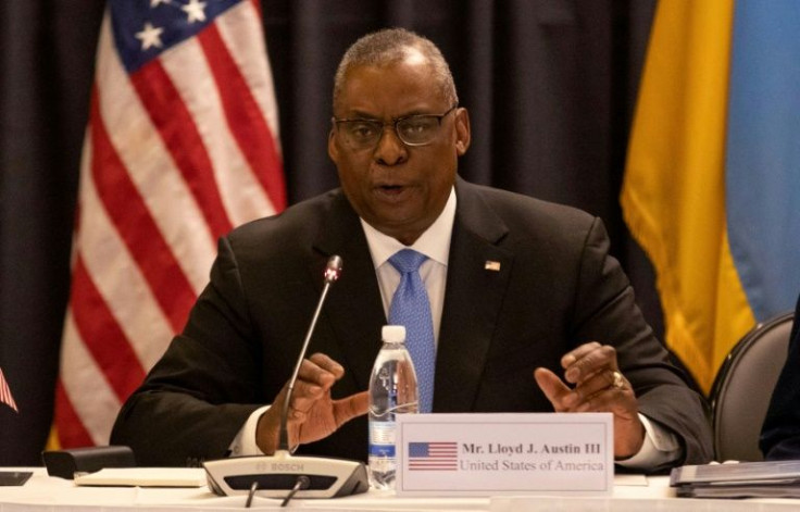 The meeting called by the US at its Ramstein airbase in southwestern Germany aims "to help Ukraine win the fight against Russia's unjust invasion," said US Defense Secretary Lloyd Austin