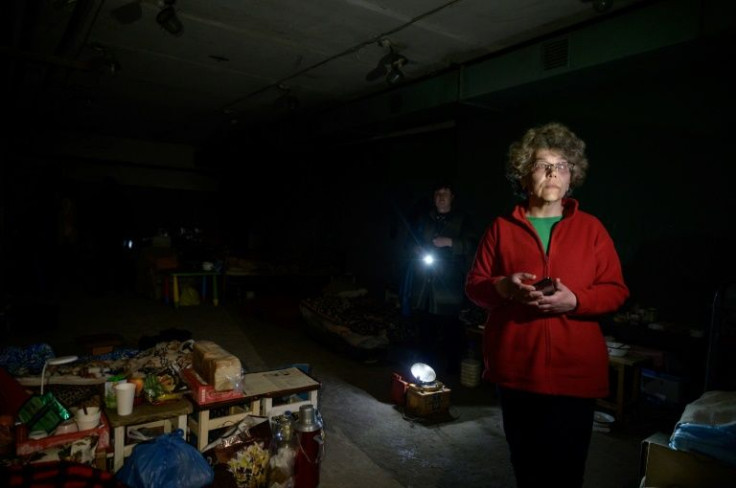 Since early March, Svitlana Sokol, a 54-year-old Ukrainian language teacher, has been living in the basement of her building