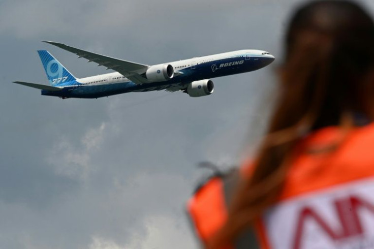 Orders for nondefense aircraft such as Boeing jets decreased in March, US government data showed