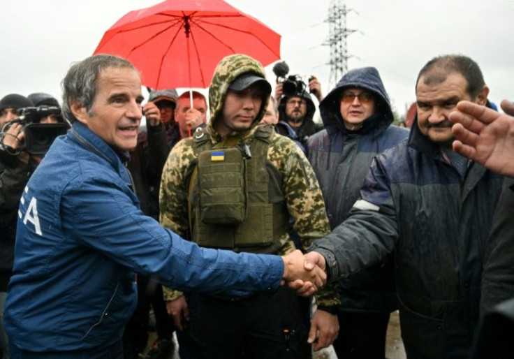 UN atomic watchdog chief Rafael Grossi visited Chernobyl