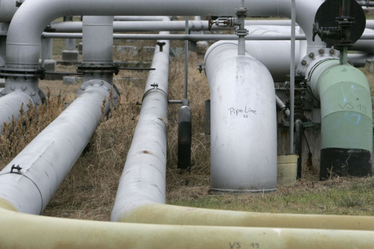 FILE PHOTO - Pipeline pieces are pictured at the PCK Raffinerie refinery in the eastern German town of Schwedt January 10, 2007. 