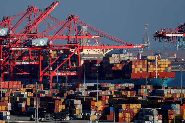 Ships and shipping containers are pictured at the port of Long Beach in Long Beach, California, U.S., January 30, 2019. 