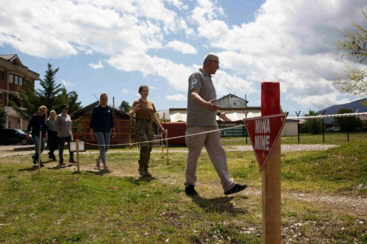 Six women started the three-week programme in the western town of Peja, with two others set to arrive soon