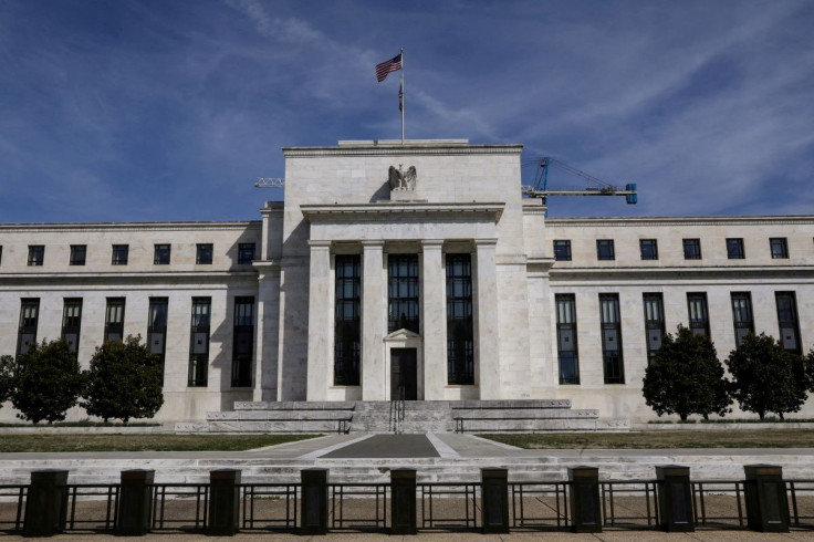 The Federal Reserve Board building on Constitution Avenue is pictured in Washington, U.S., March 27, 2019.