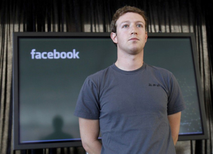 Facebook CEO Mark Zuckerberg listens to a question from the audience in San Francisco