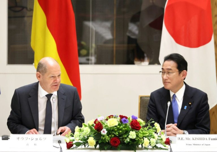 German Chancellor Oraf Scholz is in Japan on his first visit to Asia