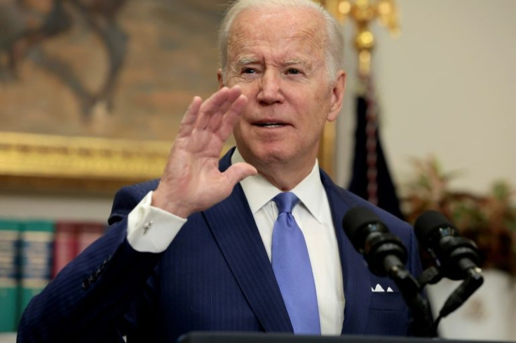 US President Joe Biden on Thursday accused Moscow of issuing 'idle comments' and 'disturbing rhetoric'