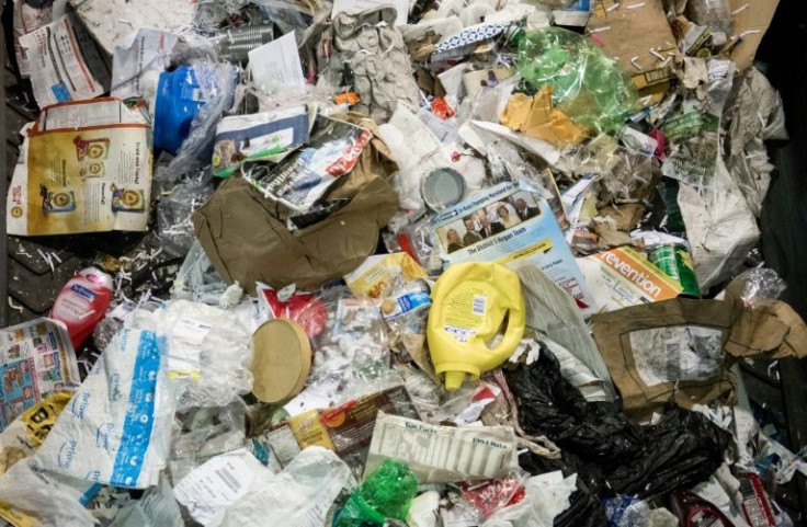 Just nine percent of plastics are recycled, California's attorney general said as he launched a probe into the role of fossil fuel companies in plastic pollution