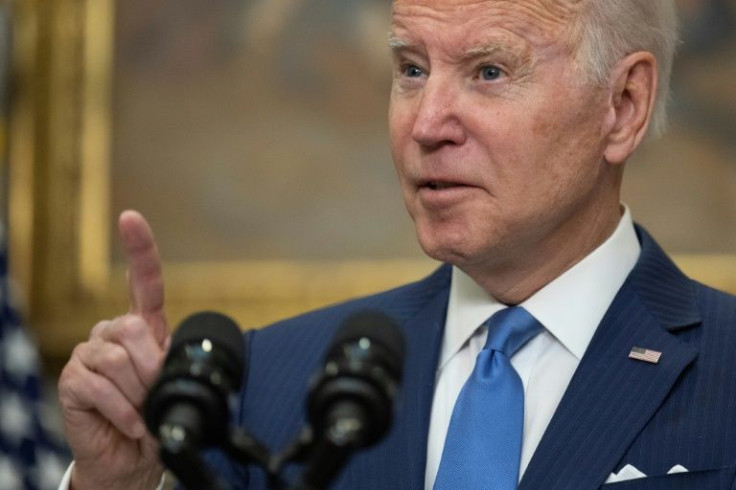 US President Joe Biden blasted what he termed "idle" comments made by Russian leader Vladimir Putin on the use of nuclear weapons