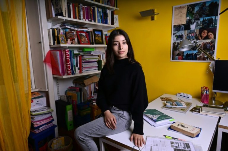 Yana Alieva was brought up in a children's home but is now safe in a Milan apartment