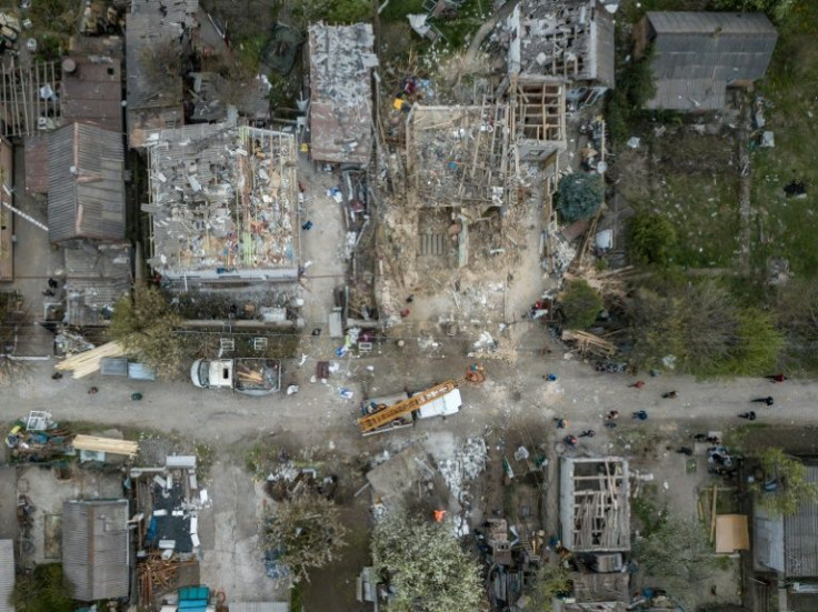 It was the first strike on homes in Zaporizhzhia but no-one knows why they were targeted in a neighbourhood far from any industry, warehouses or military infrastructure