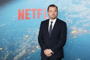 Actor Leonardo DiCaprio, seen here at Netflix's 'Don't Look Up' premiere in December 2021 in New York, elicited a sarcastic response from far-right Brazilian President Jair Bolsonaro, after calling for Brazil's youth to turn out in this year's election