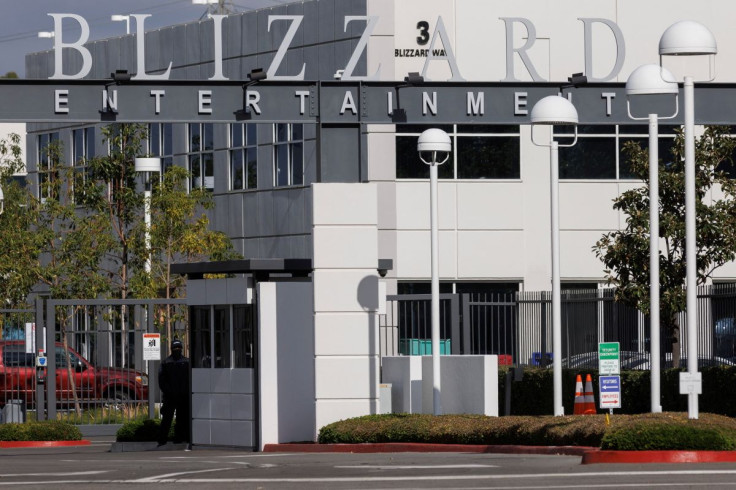 A view shows Blizzard Entertainment's campus, after Microsoft Corp announced the purchase of Activision Blizzard for $68.7 billion in the biggest gaming industry deal in history, in Irvine, California, U.S., January 18, 2022.   