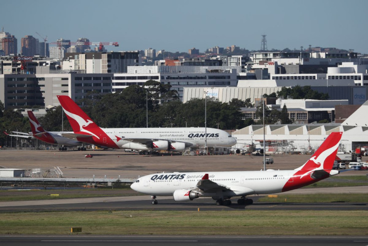 Qantas planes are seen at Kingsford Smith International Airport, following the coronavirus outbreak, in Sydney, Australia, March 18, 2020.