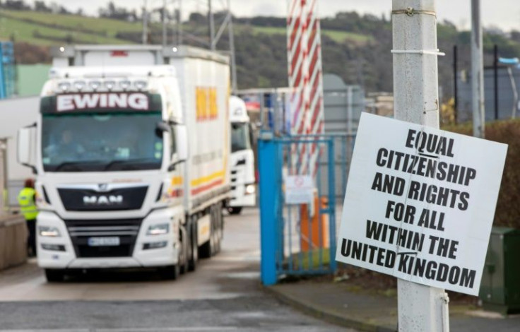 Pro-UK unionists are bitterly opposed to the Northern Ireland Protocol agreed by London and Brussels