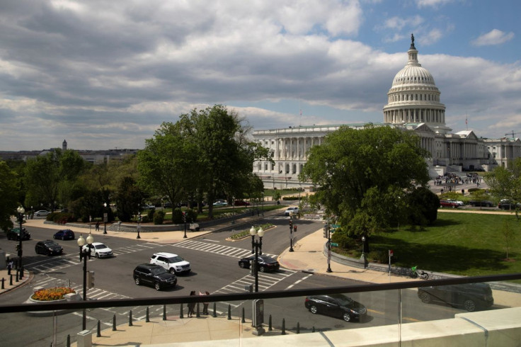 A view shows the U.S. Capitol in Washington, U.S., April 27, 2022. 