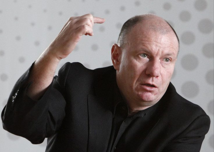 Interros President Vladimir Potanin answers journalists' questions during the Reuters Russia Investment Summit in Moscow September 27, 2012. 