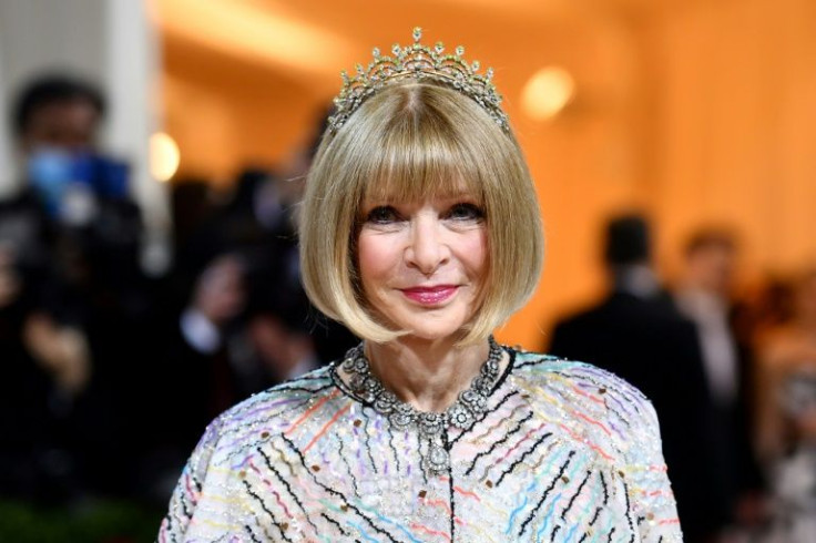 Vogue Editor-in-Chief Anna Wintour at the 2022 Met Gala in New York on May 2, 2022