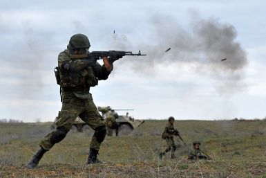 RUSSIAN SOLDIER-UKRAINE-CRISIS-MILITARY