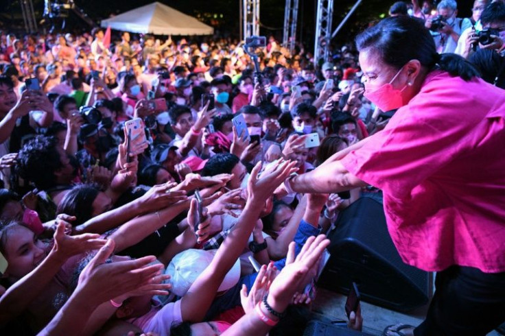 The only woman in a field of 10 candidates, Leni Robredo is the last obstacle to the Marcos family regaining the Philippines presidency