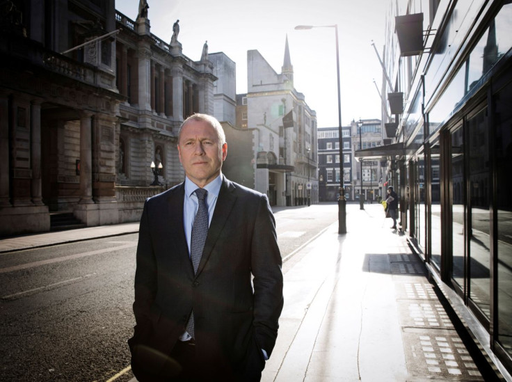 Nicolai Tangen, appointed as the new CEO of the Norges Bank Investment Management, poses for a picture in London, Britain March 26, 2020. NTB Scanpix/Nina E. Rangoy via