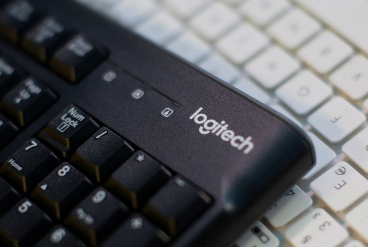 Logitech keyboards are seen in the computer shop in Zenica, Bosnia and Herzegovina October 20, 2020. 