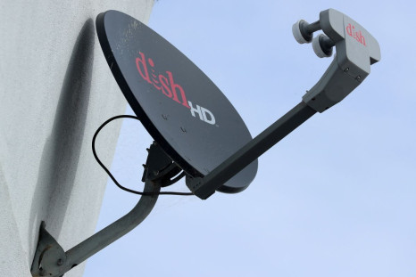 A Dish Network satellite dish is shown on a residential home in Encinitas, California, U.S., November 8, 2017. 