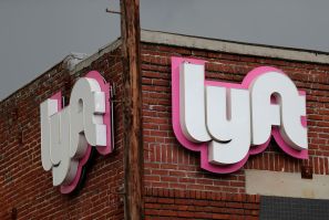 The Lyft Driver Hub is seen in Los Angeles, California, U.S., March 20, 2019.  