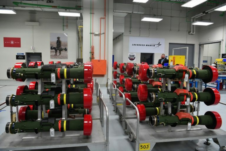 Javelin anti-tank missiles are seen at the Lockheed Martin facility in Troy, Alabama