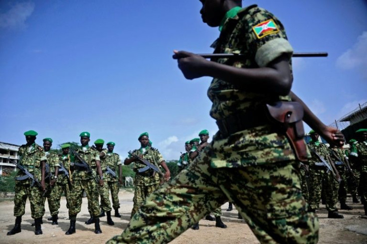 Burundian soldiers are part of the African Union peacekeeping force in Somalia