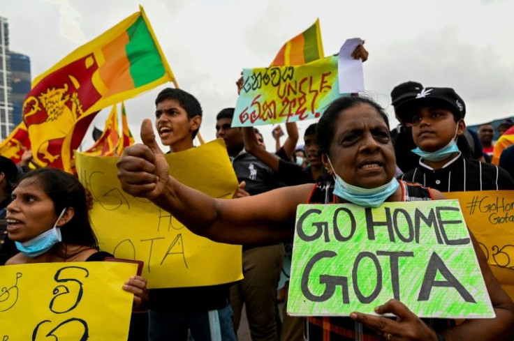 Sri Lankan President Gotabaya Rajapaksa's government is facing a wave of protests over the country's dire economic crisis