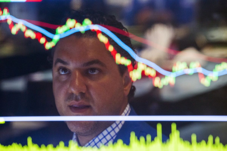 A trader works on the floor of the New York Stock Exchange shortly after the market opened in New York September 1, 2015.