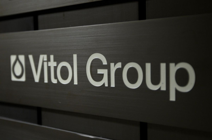 A sign is pictured in front of the Vitol Group trading commodities company building in Geneva October 4, 2011.