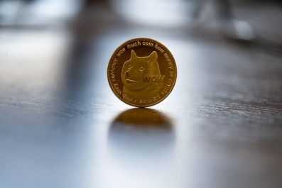 Dogecoin Cryptocurrency Medallion