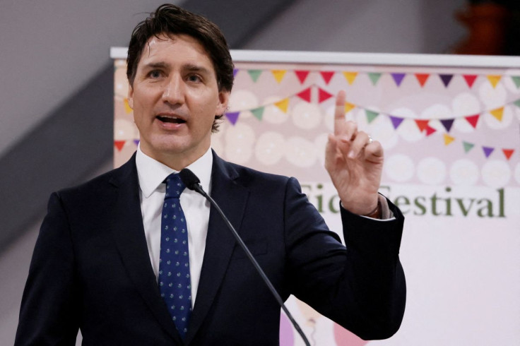 Canada's Prime Minister Justin Trudeau attends an Eid celebration in Ottawa, Ontario, Canada May 2, 2022.