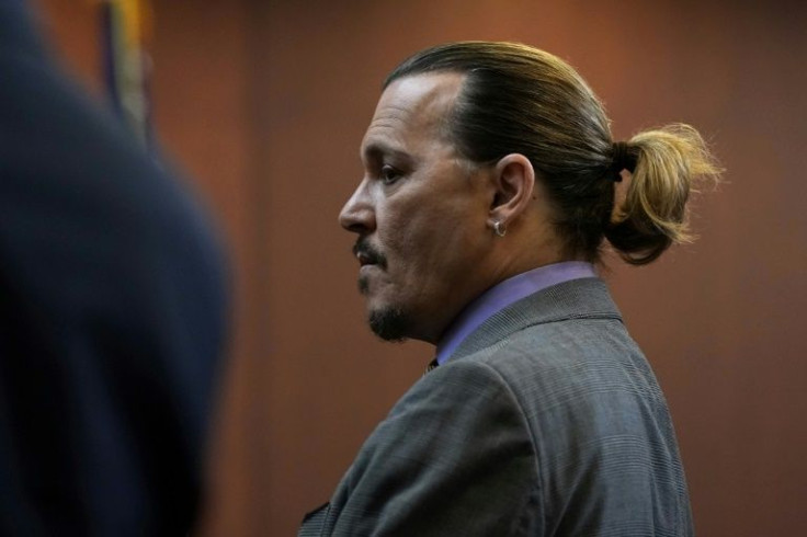 US actor Johnny Depp in the courtroom during his defamation case against his ex-wife Amber Heard
