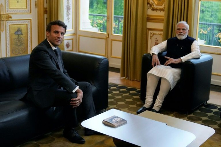 France and India expressed their "deep concern" over the humanitarian crisis in Ukraine