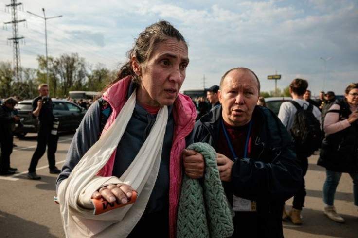 Ukraine President Volodymyr Zelensky has said 344 people were evacuated from Mariupol in a second stage of operations