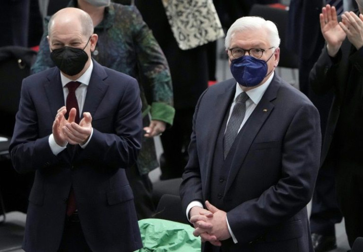 President Frank-Walter Steinmeier and Chancellor Olaf Scholz have over the years pushed for closer ties with Russia