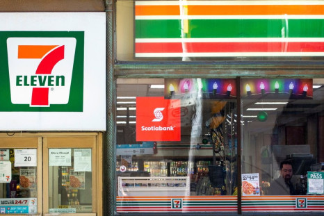 A 7-Eleven storefront in Toronto, Ontario, Canada December 13, 2021.  