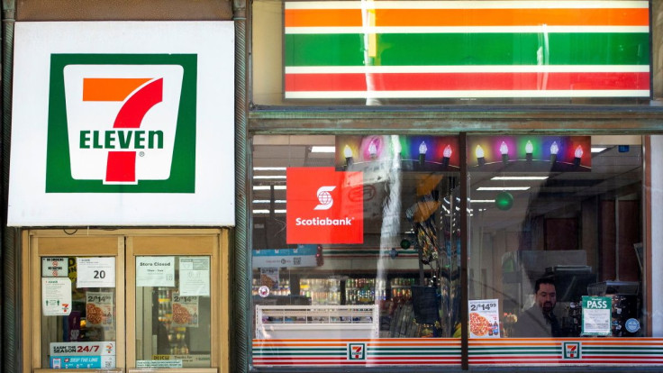 A 7-Eleven storefront in Toronto, Ontario, Canada December 13, 2021.  