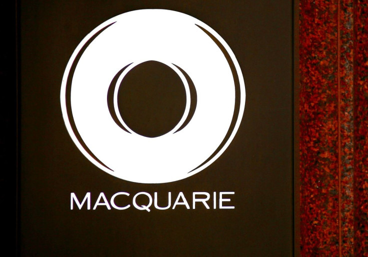 The logo of Australia's biggest investment bank Macquarie Group Ltd adorns the main entrance to their Sydney office headquarters in Australia, October 28, 2016.   