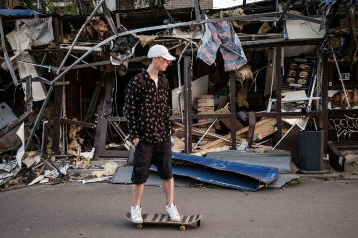 The missile strikes and encroaching fighting have forced the vast majority of Kramatorsk's residents to flee