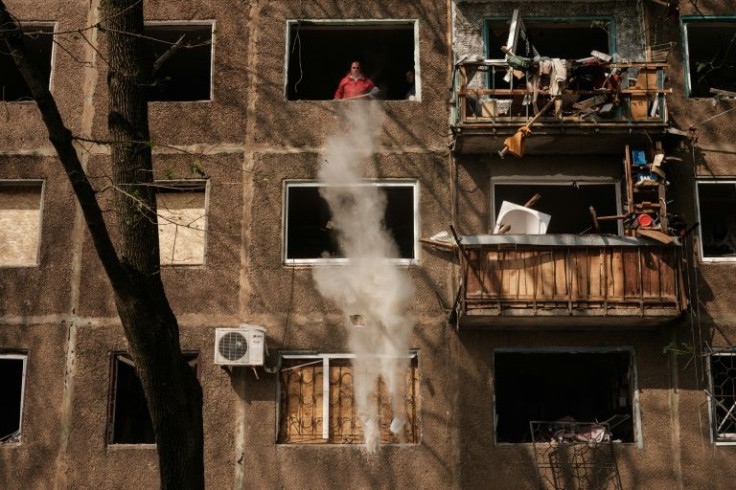 Kramatorsk has been hit by waves of long-range missile strikes that have torn up apartment blocks and kept residents awake at night