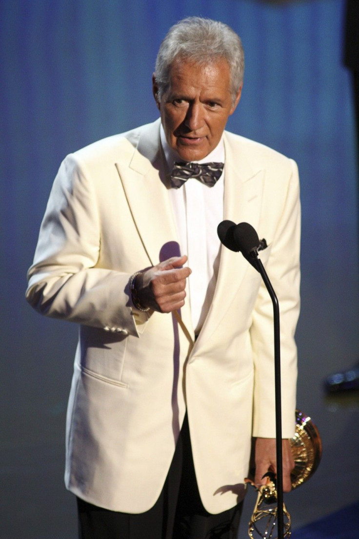 Television host Trebek accepts Lifetime Achievement Award during the 38th Annual Daytime Entertainment Emmy Awards in Las Vegas