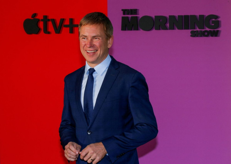 Pat Kiernan arrives to the global premiere for Apple's "The Morning Show" at the Lincoln Center in the Manhattan borough of New York City, U.S., October 28, 2019. 