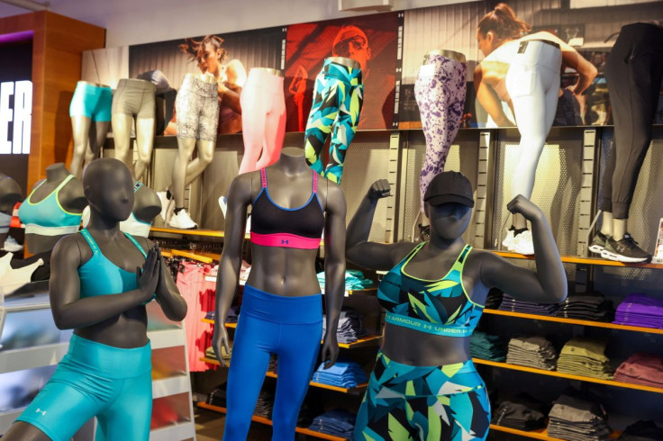 Under Armour clothing is seen for sale in a store in Manhattan, New York City, U.S., February 7, 2022. 