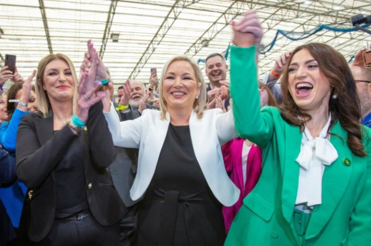 Sinn Fein's Michelle O'Neill could land the hugely symbolic role of first minister in Belfast's power-sharing assembly