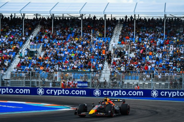 Red Bull Max Verstappen said he was happy with third after a rare error in qualifying